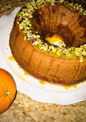 صورة لوصفة كيكة البرتقال 🍊