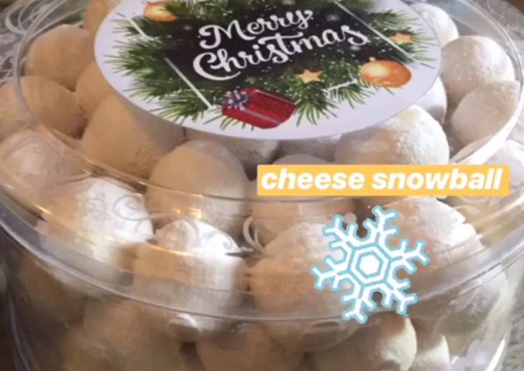 Cheesy Snow Ball 👌🏻