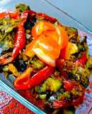 🥗 ENSALADA 🥗 TIBIA DE 🍆BERENJENA 🍆 (ensalada griega)