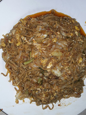 Cara Buat Mie goreng pedas telor teri asin dan sayuran terpedas Wajib Dicoba