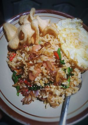 Foto resep Nasi goreng sosis pedas