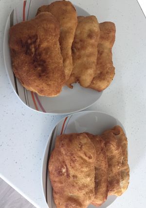 O poză a rețetei Langoși umpluți.