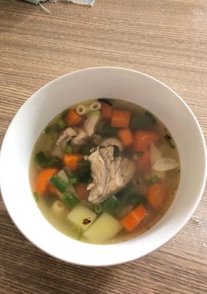 Foto resep Sup Ayam Macaroni