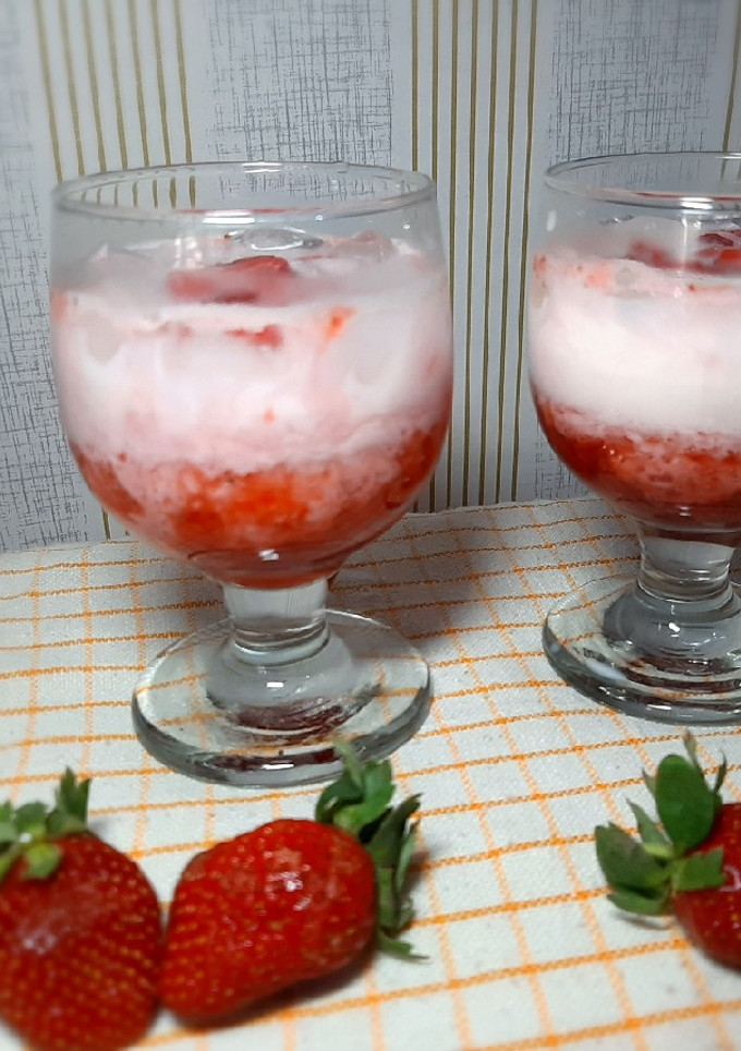 Foto resep Korean Strawberry Milk