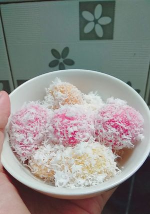 Foto resep Klepon simple warna warni