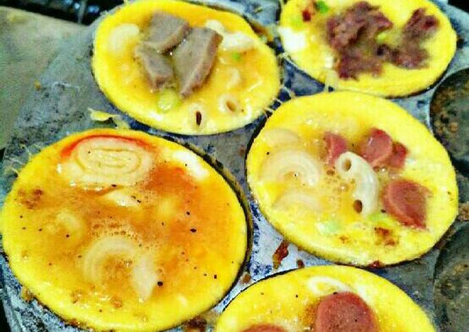 Resep Egg muffin / Telur Dadar Aneka Variasi Pake Cetakan ...