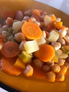 Una foto de Guiso de garbanzos