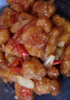 Foto resep Koloke ayam asam manis