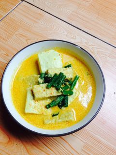 Foto resep Sayur tempe tahu bumbu kari