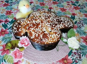 Foto di Colomba fast, post Pasqua, al rum, con gocce di cioccolato 🕊️