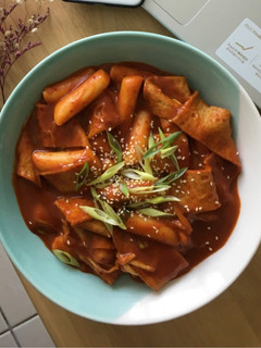 |韓式|起司x辣炒年糕 떡볶이 的食譜成品照片