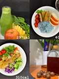 Eat Clean - Day 18: Spinach Smoothie - Vegetarian Spring Rolls - Egg Salad