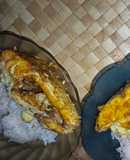 Ikan jangki goreng sambal matah