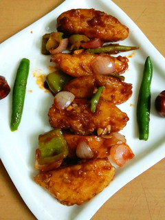 A picture of Chilli idli.