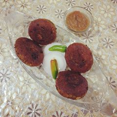 A picture of Kala Chana Kabab.