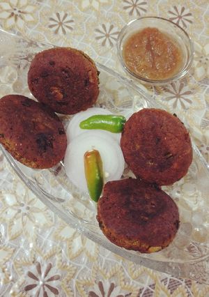 A picture of Kala Chana Kabab.