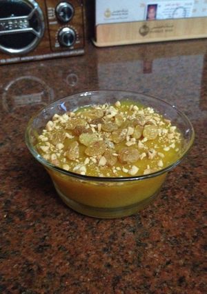 صورة لوصفة مهلبيه قمر الدين😋
