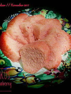 Foto resep Bolu Kukus Nutrijell Strawberry