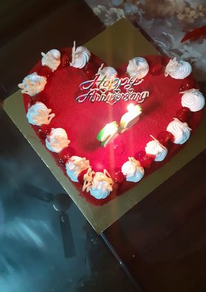A picture of Red velvet cake.