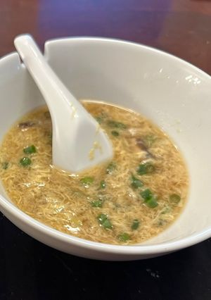 A picture of Egg Drop Soup.