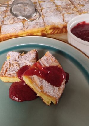 Egyszerű túrós kevert gluténmentesen recept fotója