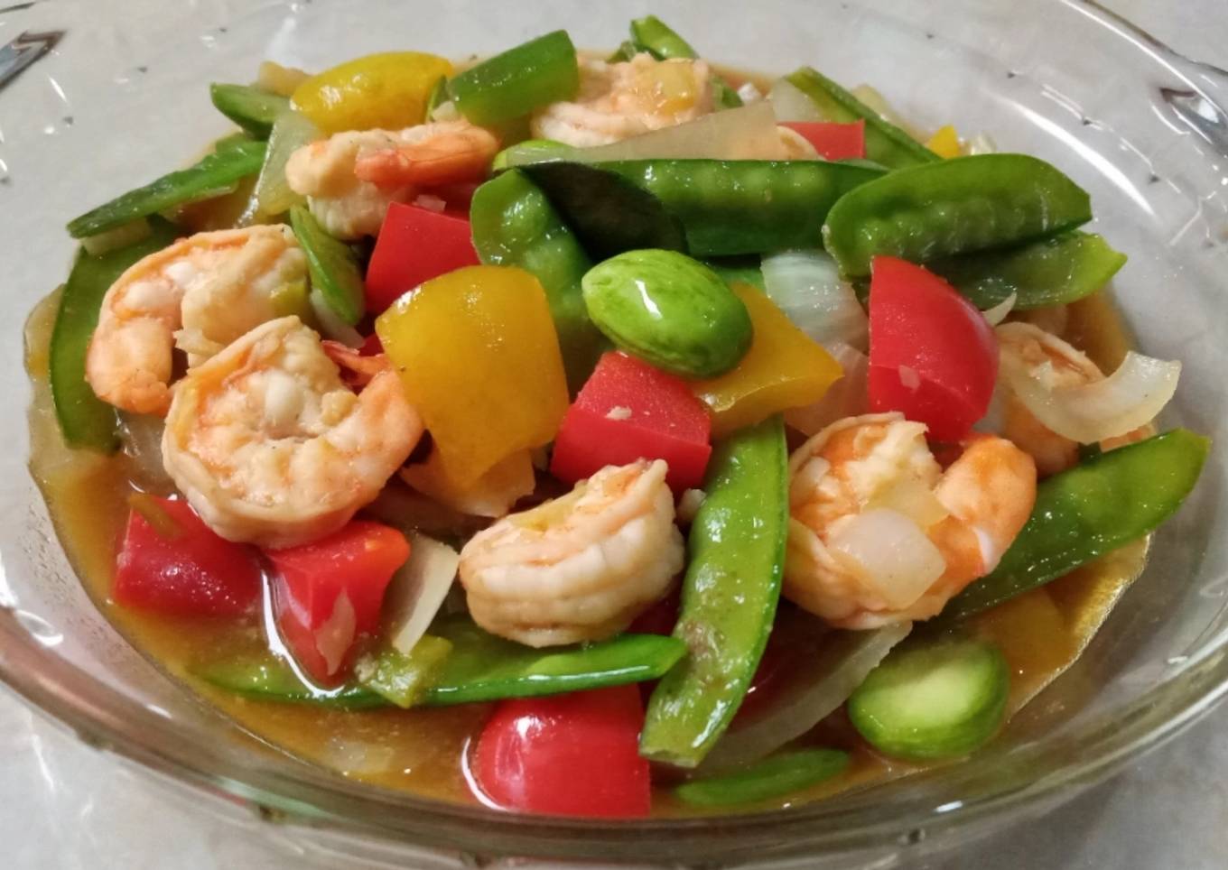 Udang kapri paprika 3 Warna