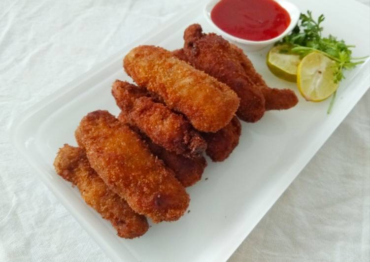 Recipe of Super Quick Homemade Fish Fingers