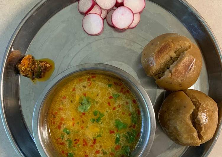 Steps to Prepare Speedy Traditional Bafla with Gatte ki Sabzi