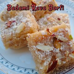 Badmi Rava Burfi A picture of Badmi Rava Burfi.