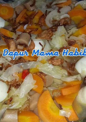 Foto resep Sayur Tumis Kol Wortel Spesial with telur puyuh dan sosis ayam