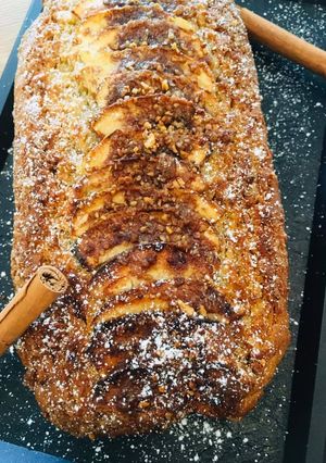 Une photo de Cake aux Pommes croustillant