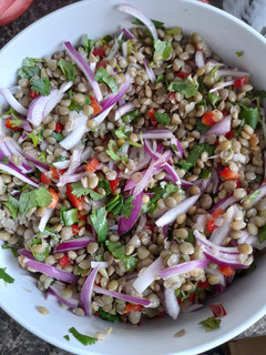 Una foto de Ceviche de Lentejas