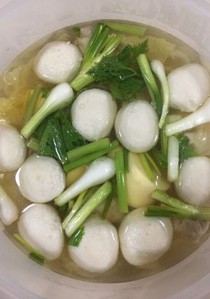 รูปของ “ต้มจืดเต้าหู้หมูเด้งลูกชิ้น”