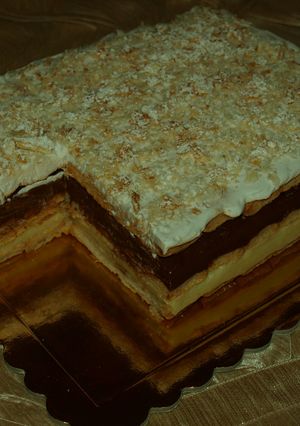 Φωτογραφία της συνταγής Double creme νηστίσιμο mille feuille