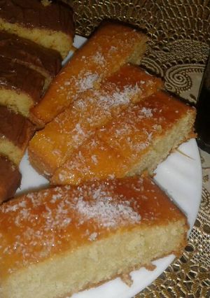 صورة لوصفة كيكة عادية