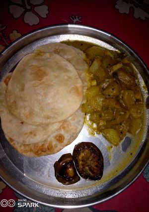 পেঁপে আলুর পথ্যি (pepe aloor pothyi recipe in Bengali) রেসিপির প্রধান ছবি