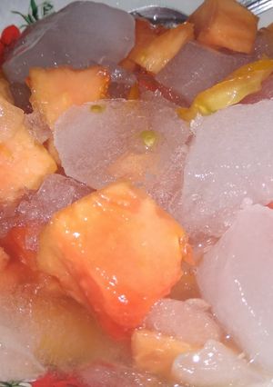 Foto resep Es Pepaya Simpel