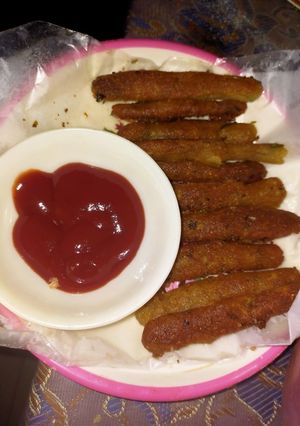 A picture of Potato finger strips.