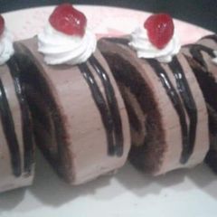 A picture of Chocolate Swiss Roll.