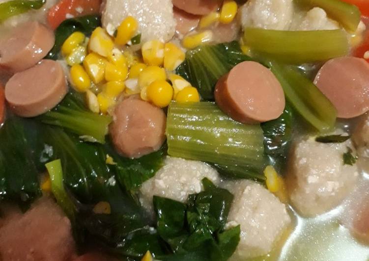 Bahan Sup bola-bola tahu | Cara Buat Sup bola-bola tahu Yang Enak Dan Lezat