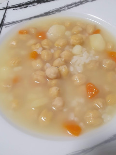 Una foto de Puchero de arroz saludable