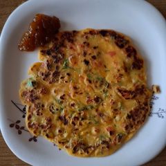 A picture of Tomato omlette.
