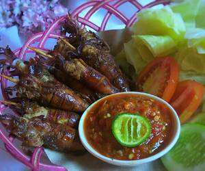 Resep Populer Cumi Isi Bakar Kecap Nikmat Lezat
