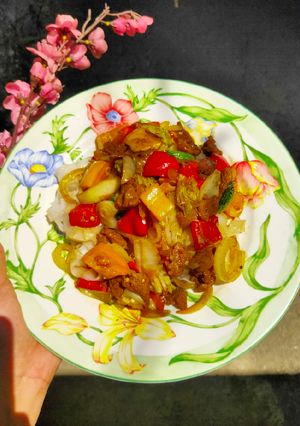 Foto resep Kwetiaw siram sapi ladahitam
