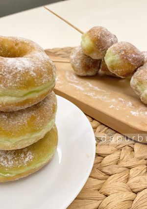 Foto resep Donat Pandan
