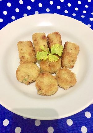 Foto resep Nugget ayam sayuran homemade (no msg)