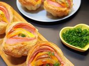 A picture of puff pastry dough