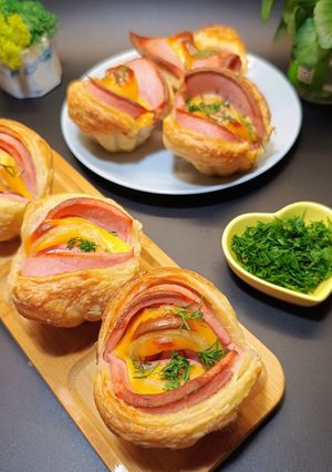 A picture of BRILLIANT IDEA for a PUFF PASTRY SNACK!.