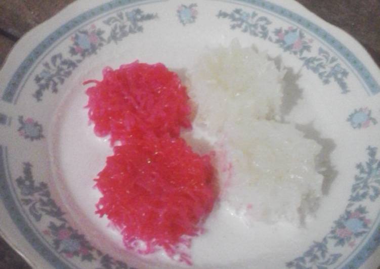 Resep Petulo Merah Putih Kuah Jahe Lezat