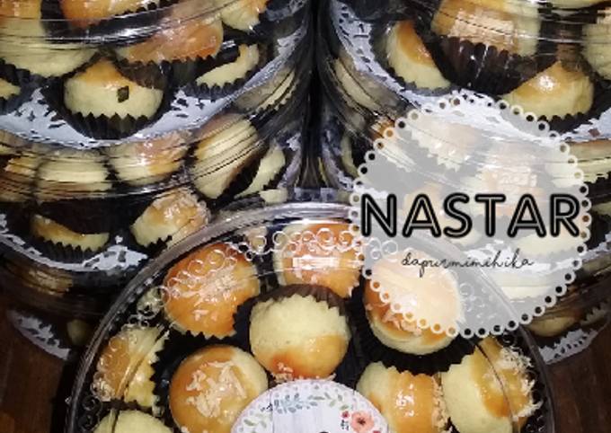 Nastar palmia adonan 1 1/2 kg (oven kompor)